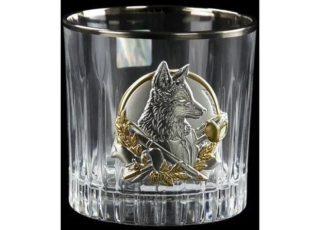 Набір для віскі Boss Crystal Лідер графін з овалом 6 келихів Фото 2